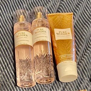 Pure Wonder Bath & Body Works set